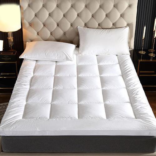 约床尚品酒店立体舒适垫床上用品保护垫 民宿宾馆防羽布全棉床垫
